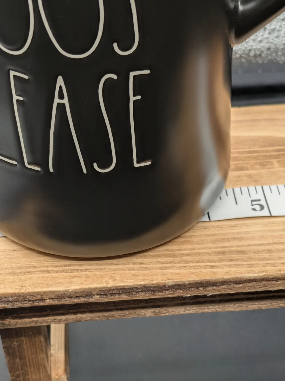 Rae Dunn Black Pitcher with Lime Green Interior - 